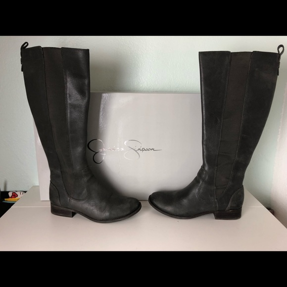 beige rain boots